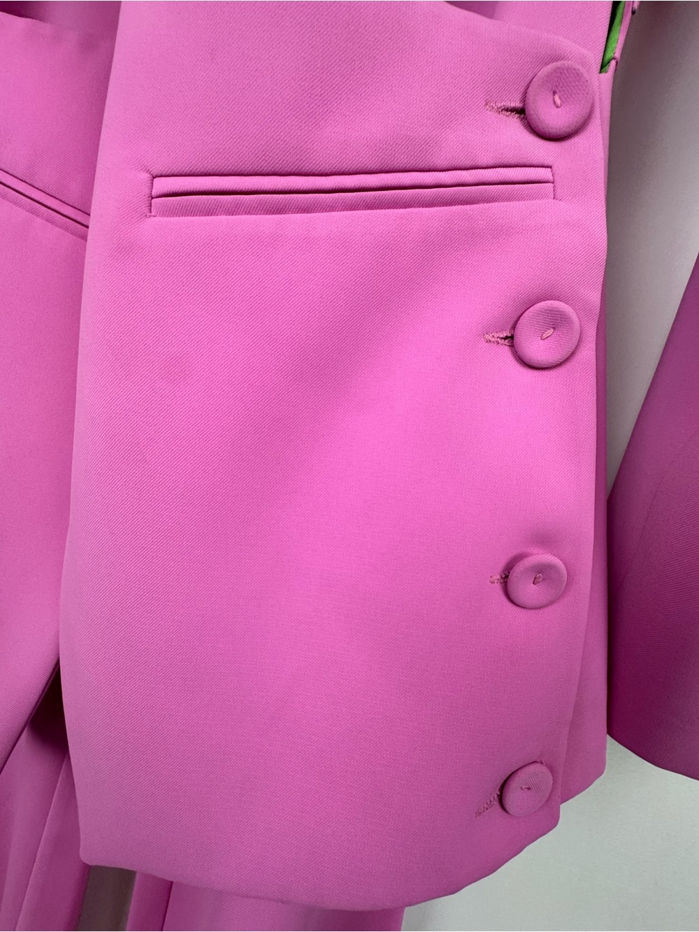 Bubblegum Pink Tailored Cutout Suit Set ✶ Small - Picture 12 of 16